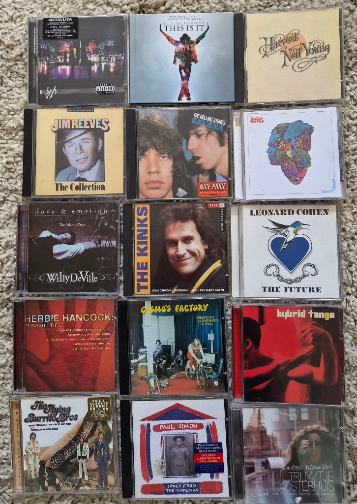 Gevarieerde collectie CD's, Ophalen, Gebruikt, Pop, Album