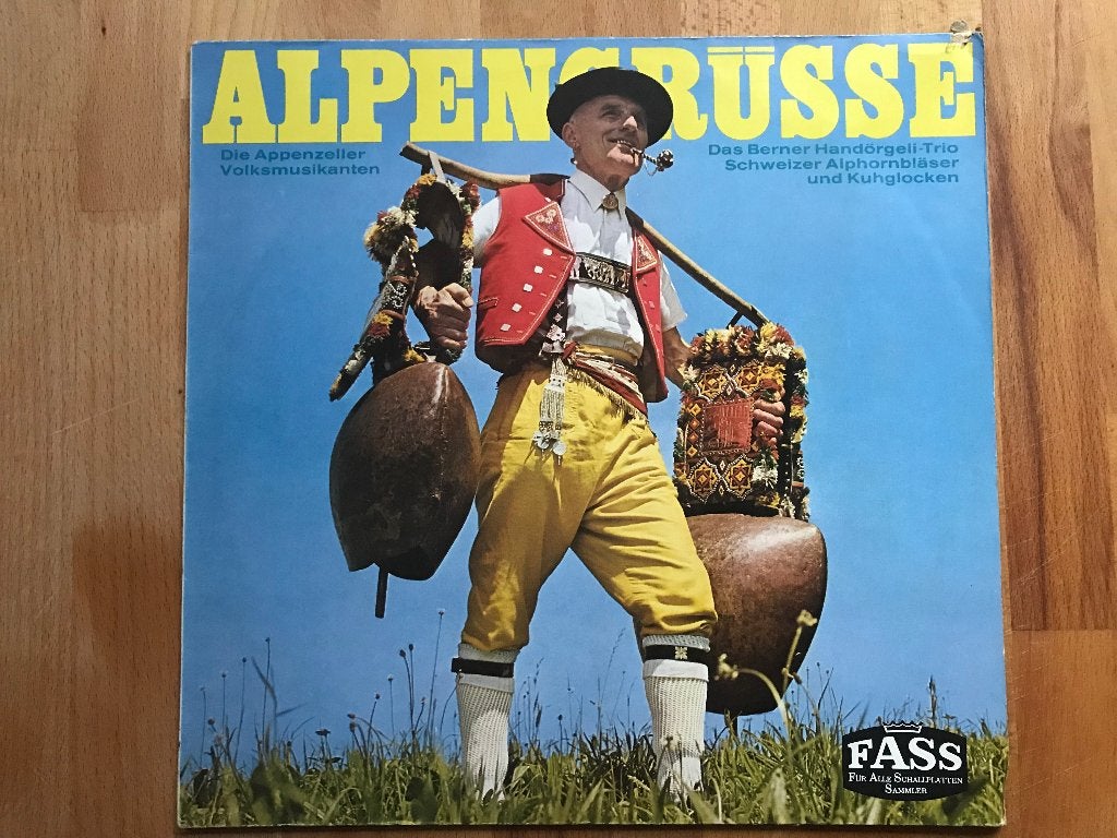 Alpengrüsse - Die Appenzeller Volksmusikanten LP, LP, Gebruikt, Verzenden, 12 inch