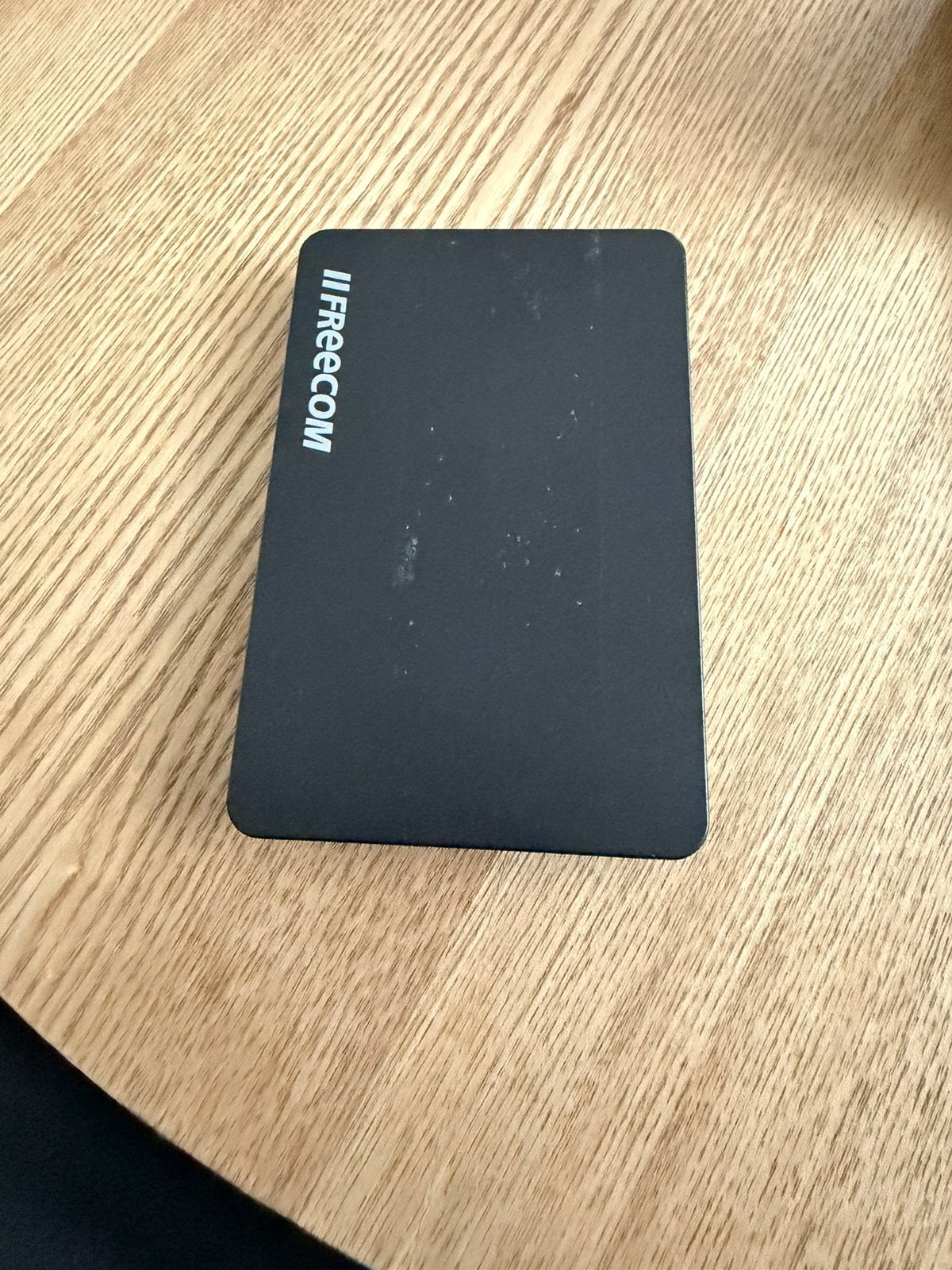 freecom hdd met 1Terra, Gebruikt, HDD, Ophalen of Verzenden, Laptop