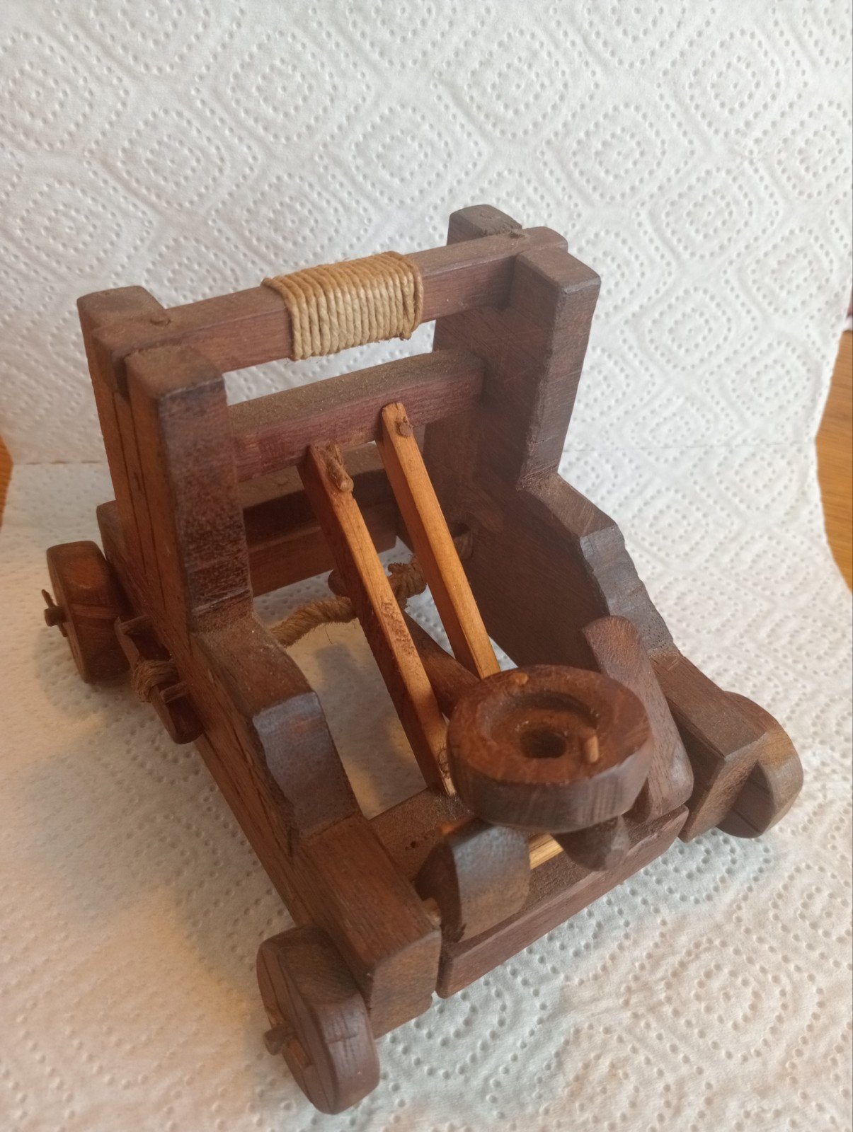katapult handgemaakt, Ophalen, Minder dan 20 cm, Handgemaakt, Hout