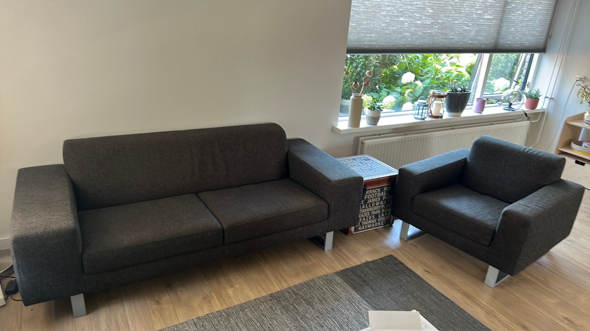 Topform Bank en topform fauteuil, Ophalen, Zo goed als nieuw