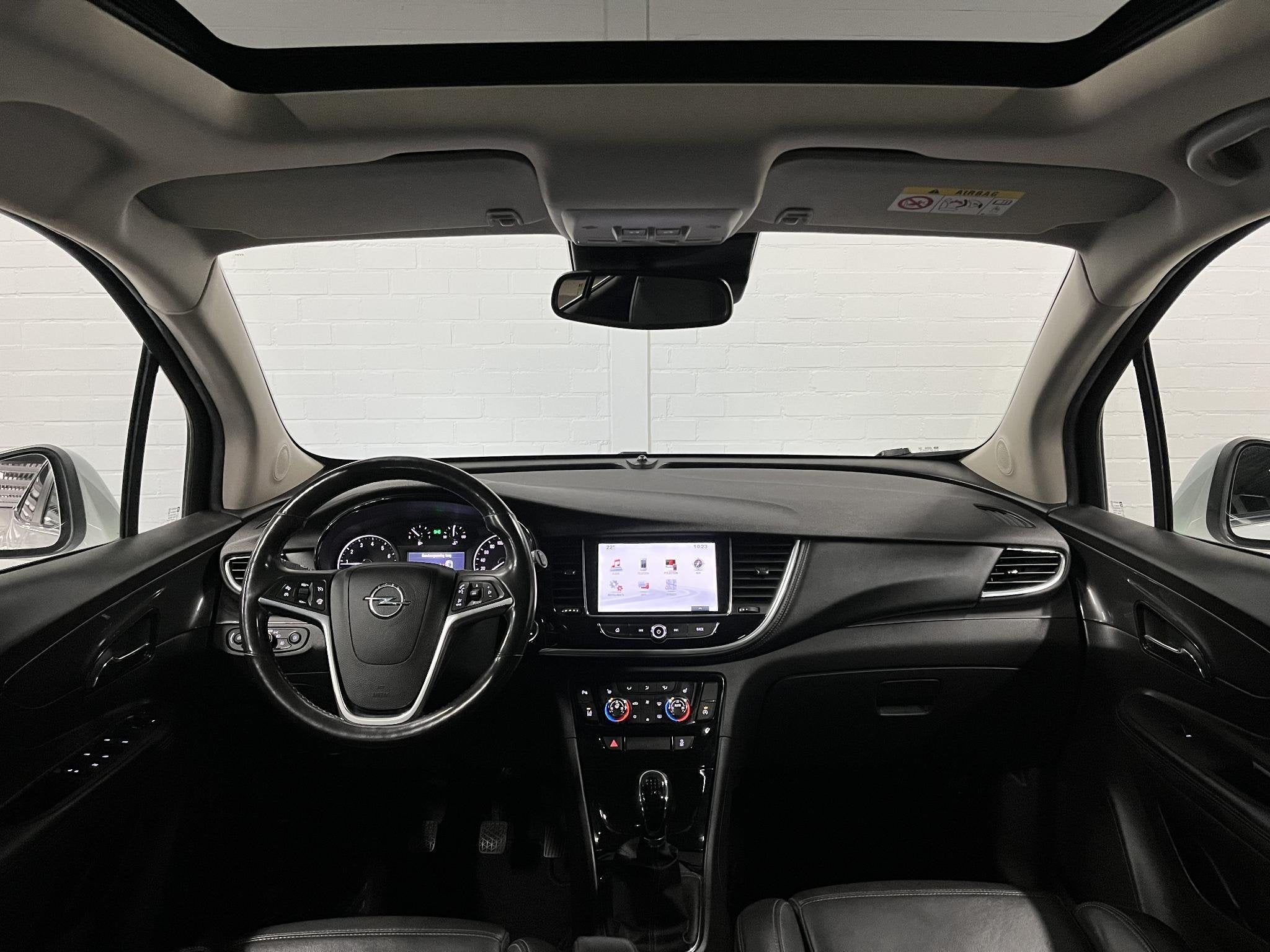 Opel Mokka X 1.4 Turbo Black Edition *49.848km Trekhaak | Op, 12 maanden, 15 km/l, Gebruikt, Wit
