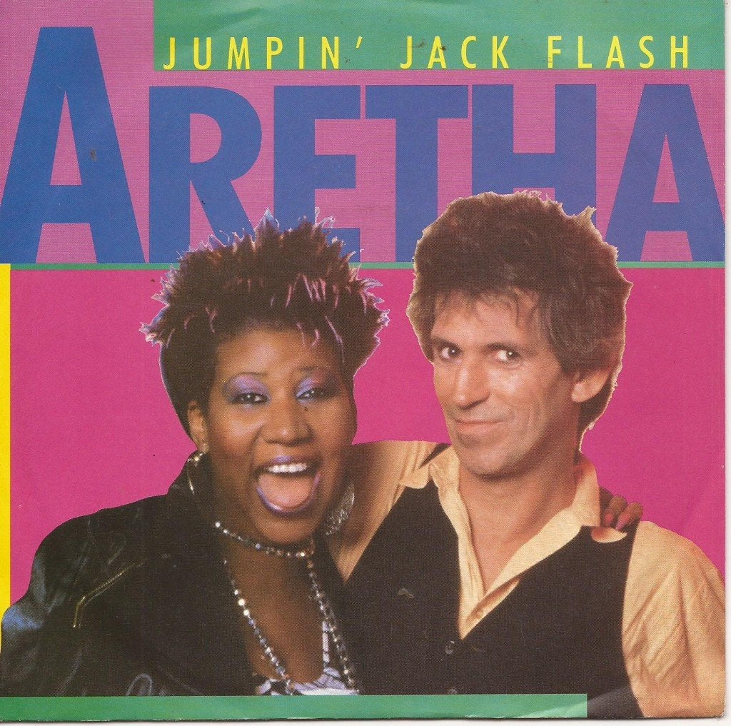 Aretha Franklin - Jumpin` Jack Flash, Gebruikt, 7 inch, Single, Pop