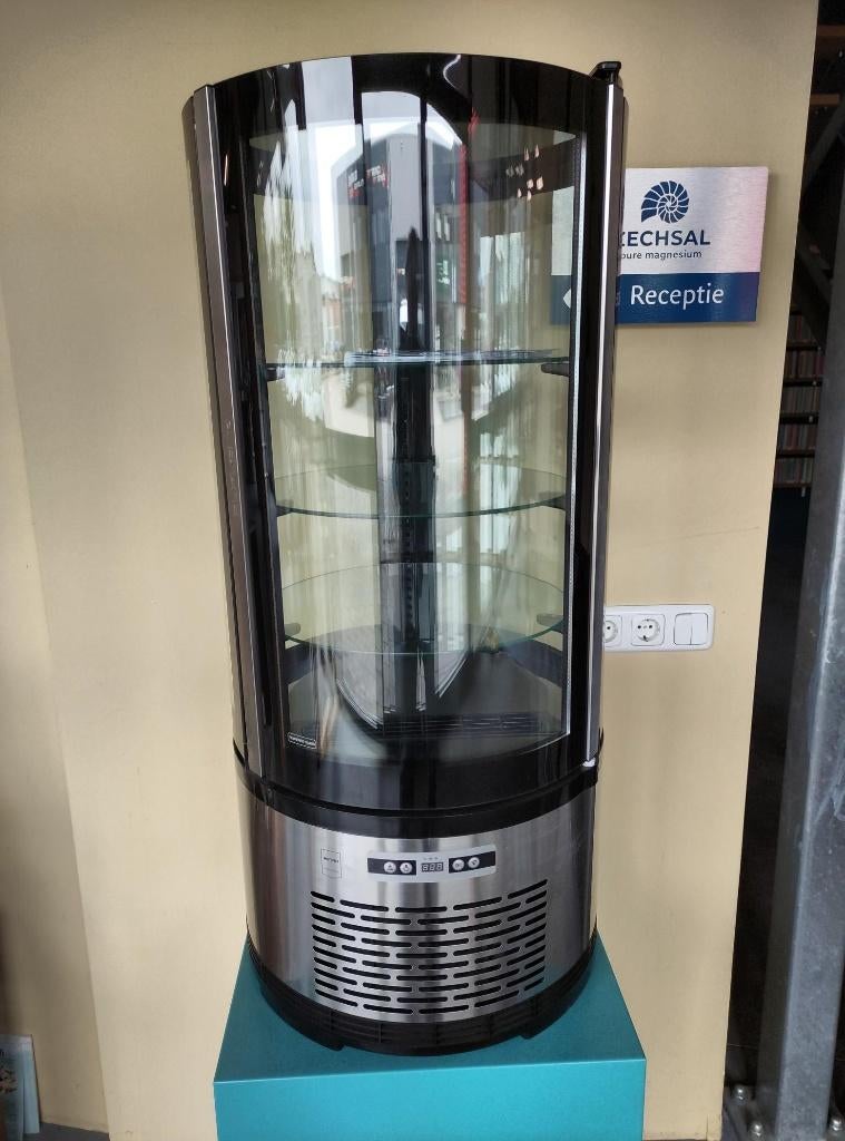 koelkast vitrine, Witgoed en Apparatuur, Koelkasten en IJskasten, Zonder vriesvak, 75 tot 100 liter, Zo goed als nieuw, 45 tot 60 cm