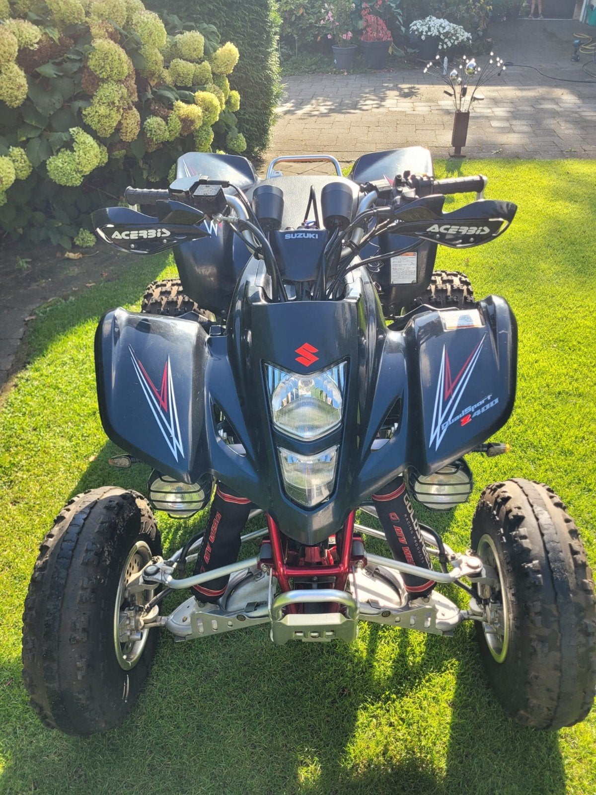 Suzuki LTZ400 Quadsport (kenteken) - Compleet met accessoire, 400 cc, 1 cilinder, 12 t/m 35 kW