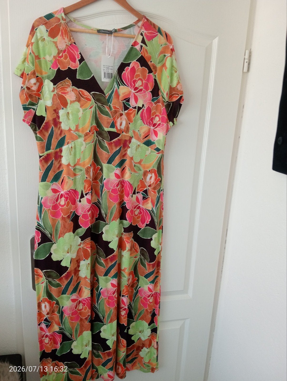 Stralende zomerjurk, merk Geisha mt. 3XL/46, Kleding | Dames, Grote Maten, Ophalen, Nieuw, Jurk
