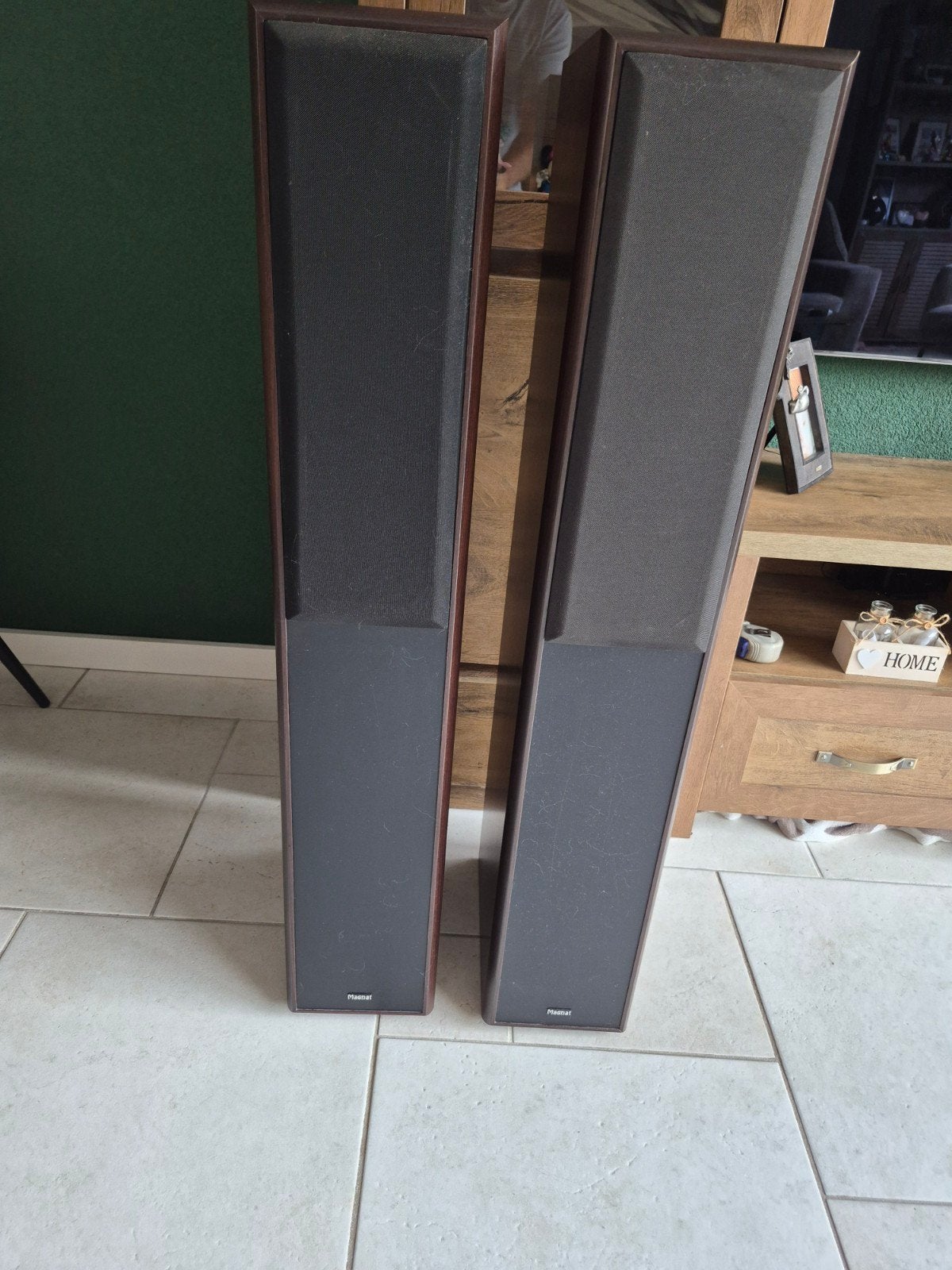 magnaat zuilspeakers, Ophalen, Vloerstaande luidspreker, 120 tot 150 watt, Magnat