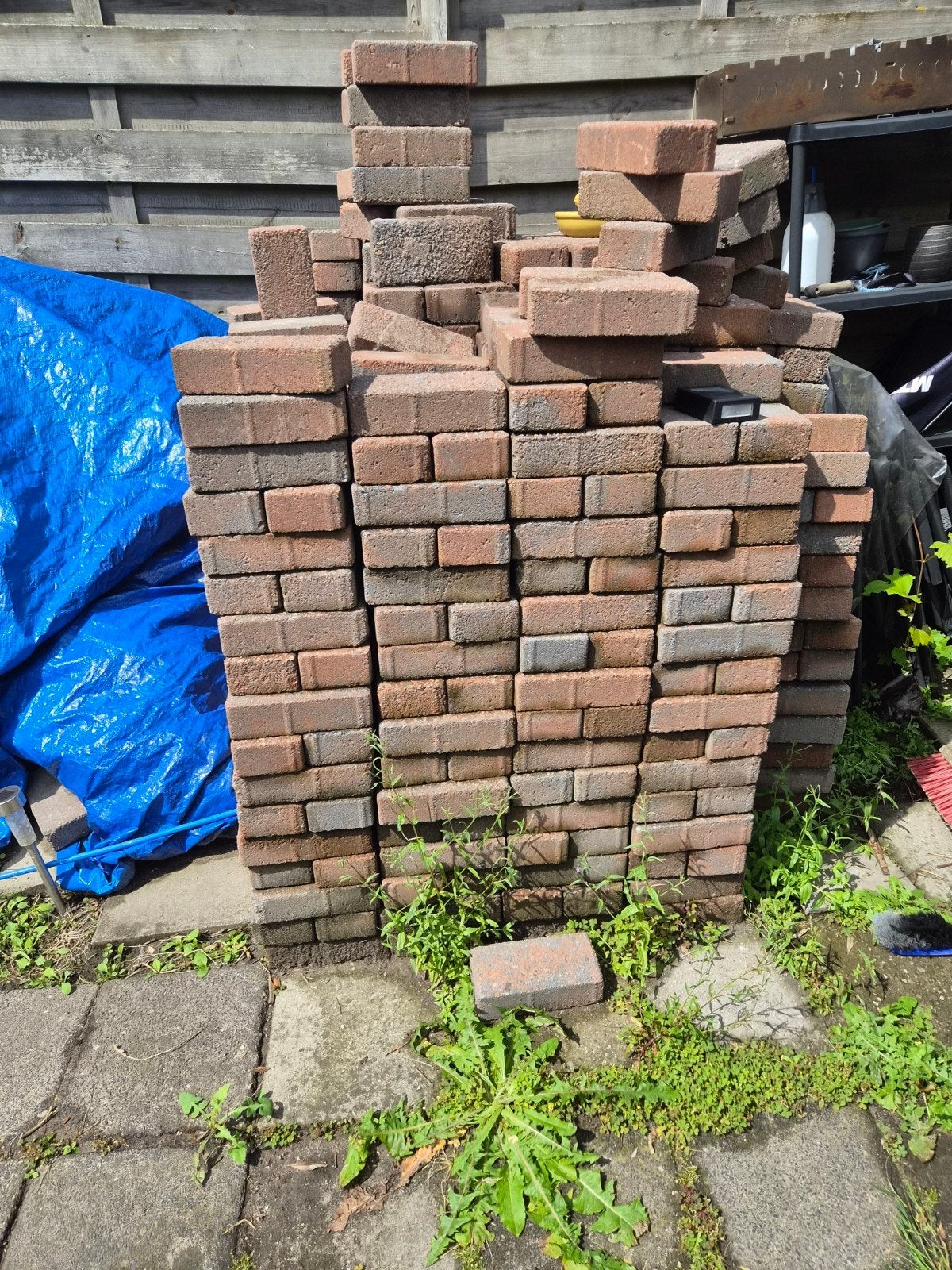 Gratis partij straatstenen/klinkers, Ophalen, Minder dan 20 cm, 10 m² of meer, Vloertegels