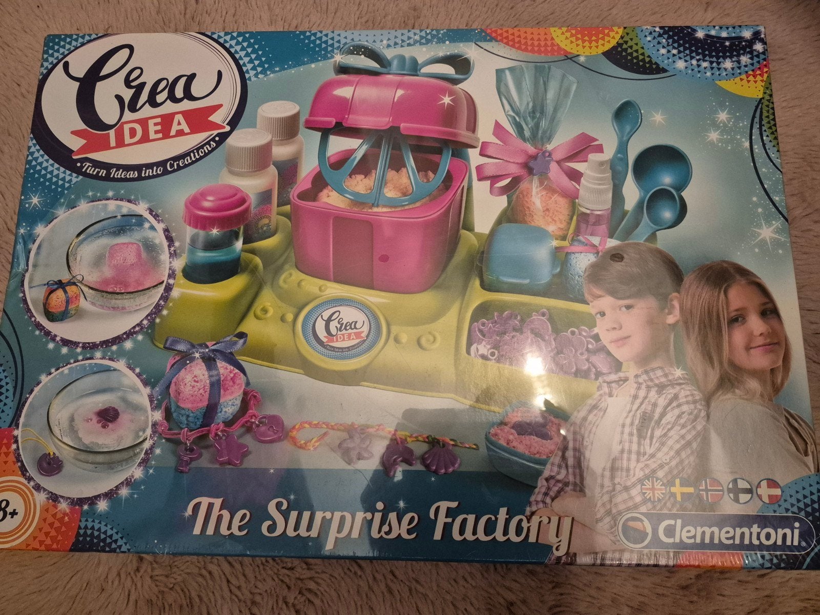 Clementoni Crea Idea The Surprise Factory Knutselset, Kinderen en Baby's, Speelgoed | Educatief en Creatief, Ophalen of Verzenden