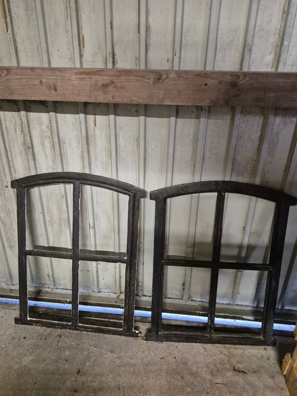2x stalraampje, zonder glas., Doe-het-zelf en Verbouw, Glas en Ramen, Ophalen, Minder dan 80 cm, Overige typen, Minder dan 80 cm