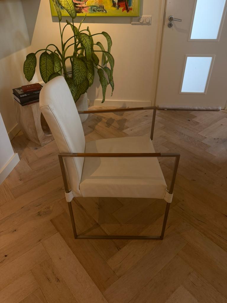 Bert Plantagie stoelen 6x, Ophalen, Gebruikt, Twee, Wit