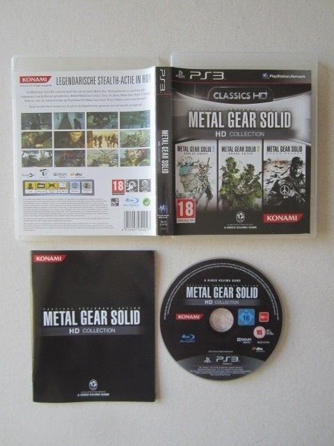 Metal Gear Solid HD collection PS3 Playstation 3, Avontuur en Actie, Vanaf 18 jaar, 1 speler, Ophalen of Verzenden