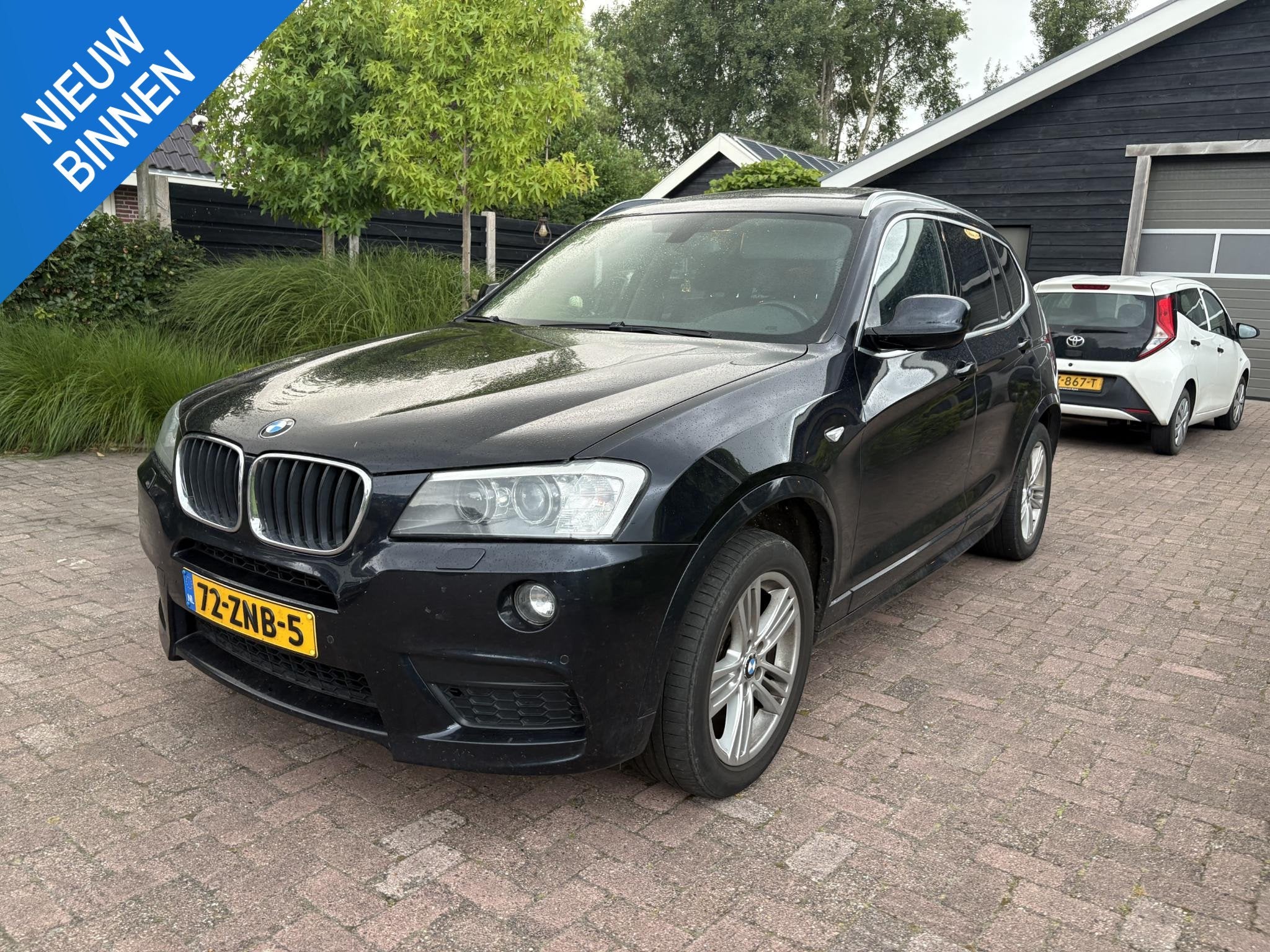 BMW X3 xDrive20d High Executive | Handel | Export |, Auto's, Automaat, Euro 5, Zwart, 2000 kg