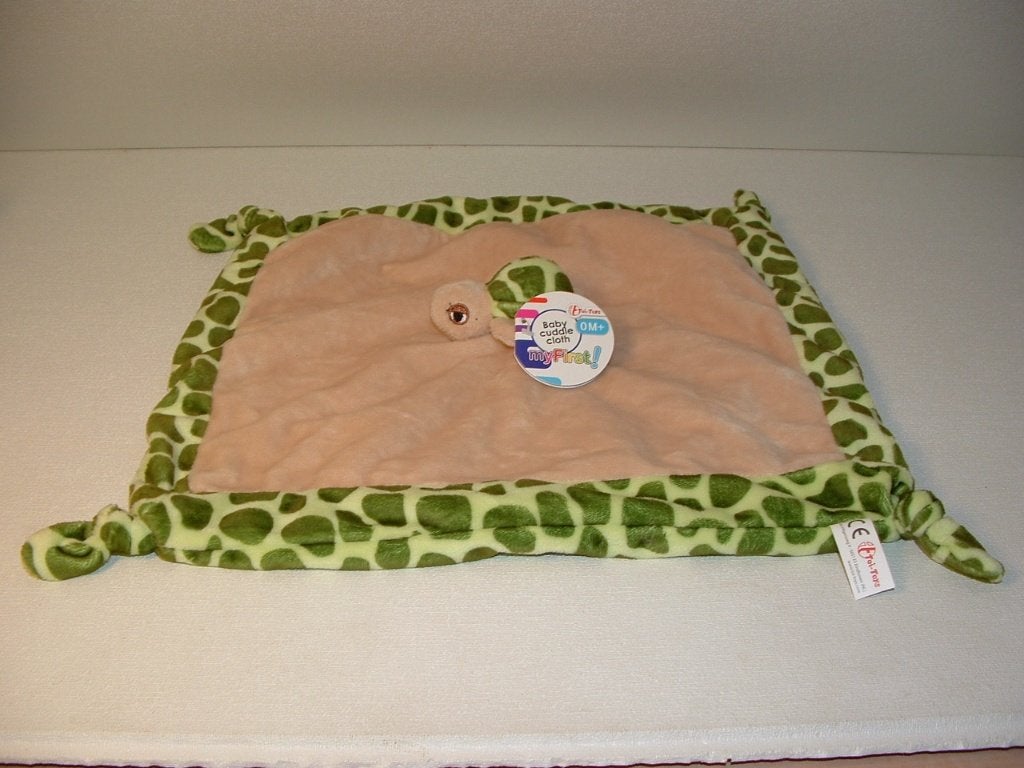 TOI TOYS SCHILDPAD KNUFFELDOEK MY FIRST BABY CLOTH, Ophalen of Verzenden, Nieuw, Overige typen