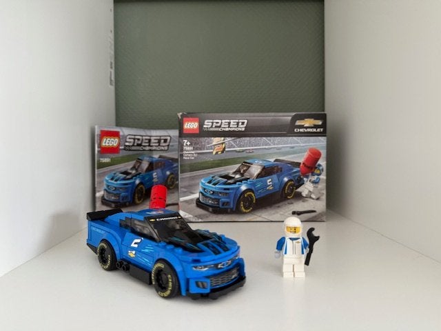 lego speed champion 75891chevrolet, Gebruikt, Lego, Complete set, Speed Champions