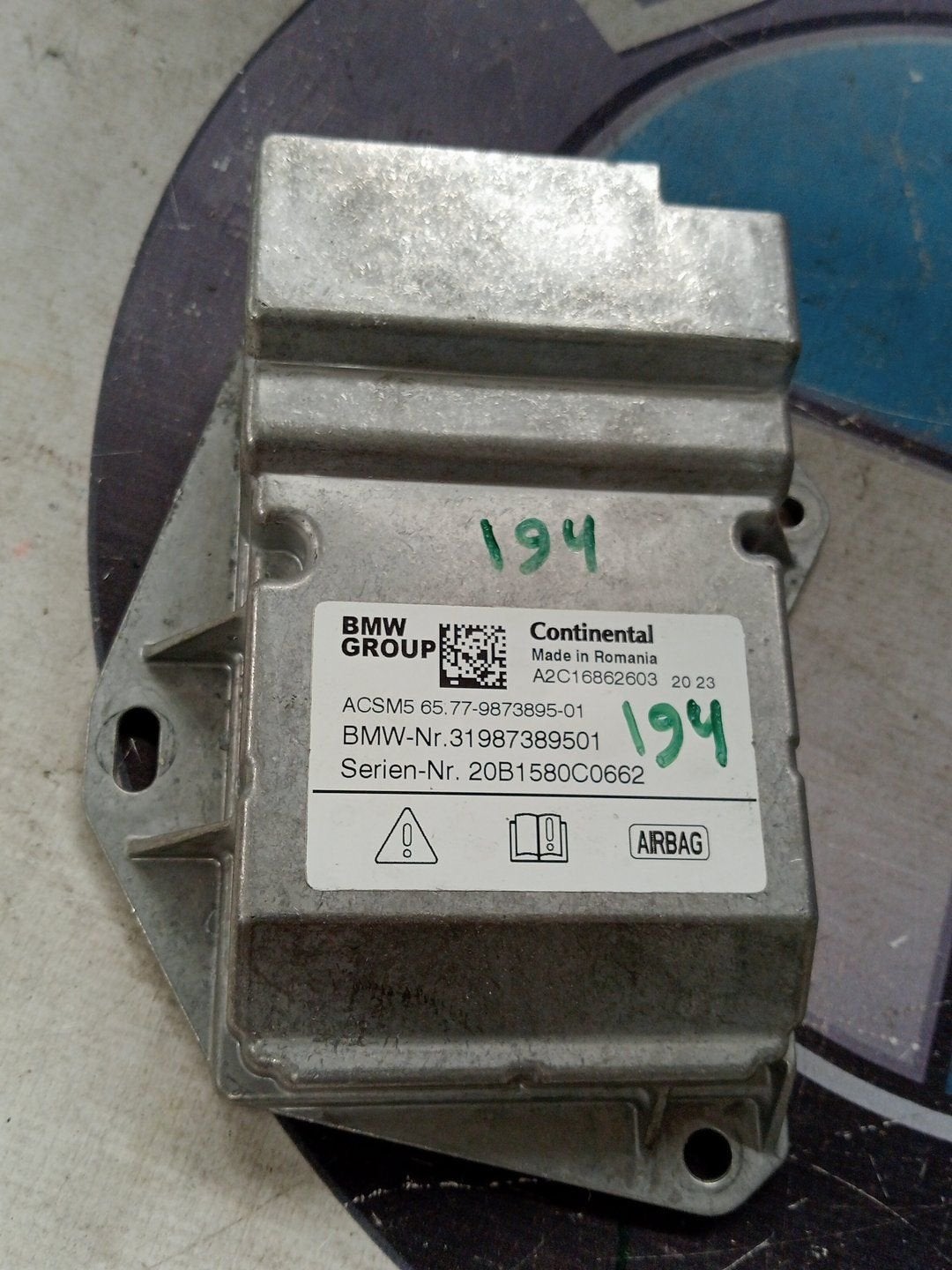 Airbag Module van een BMW 1-Serie, Gebruikt, -, -, Ophalen of Verzenden
