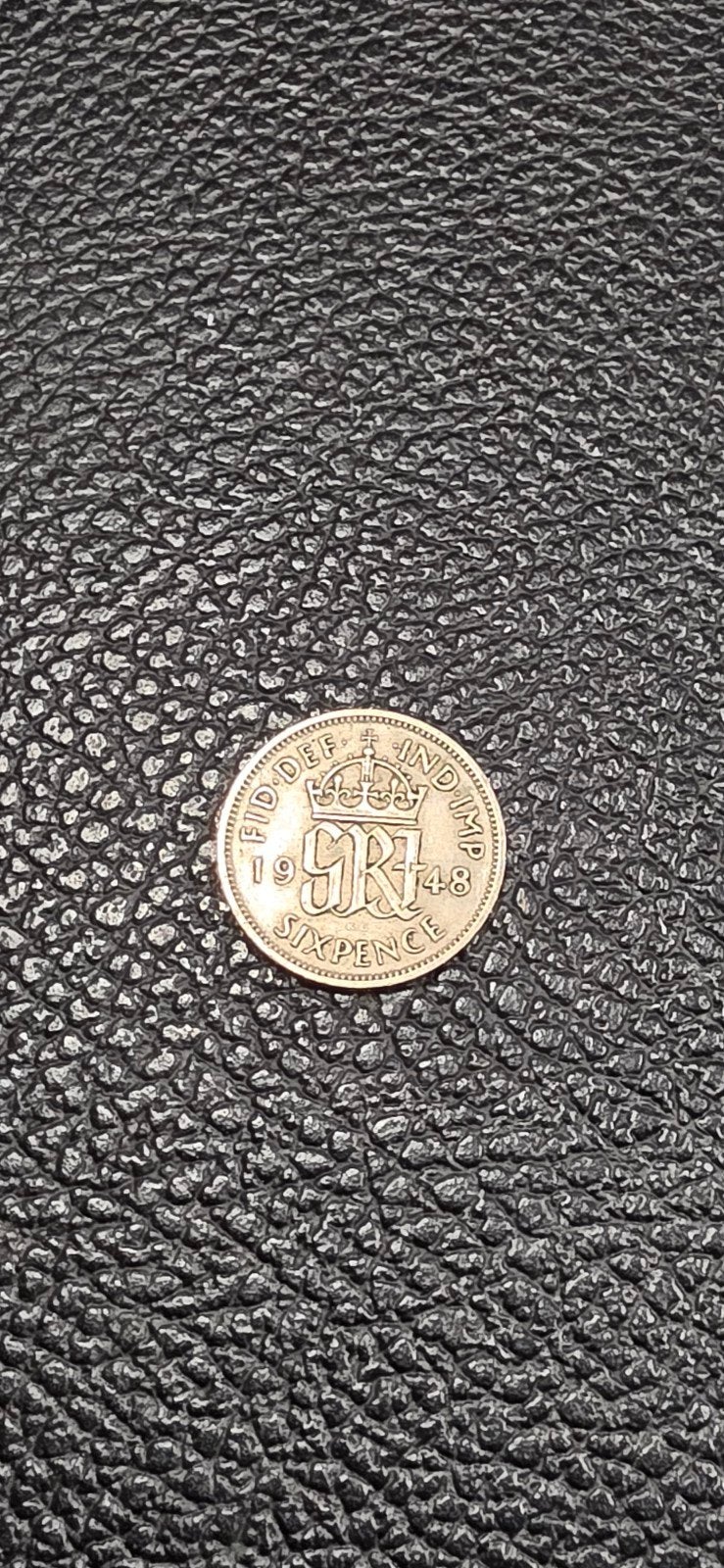 Verenigd Koninkrijk six pence 1948, Postzegels en Munten, Munten | Europa | Niet-Euromunten, Ophalen of Verzenden, Overige landen
