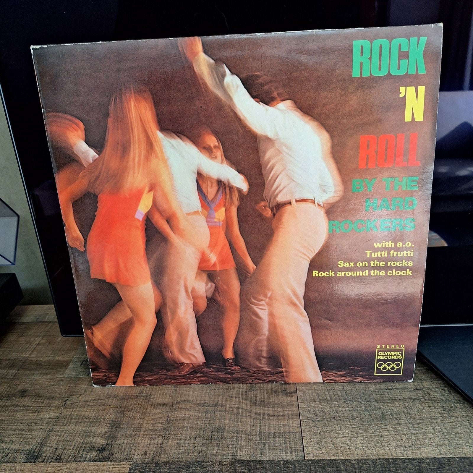 the hard rockers   rock n roll, LP, Gebruikt, Ophalen of Verzenden, 12 inch