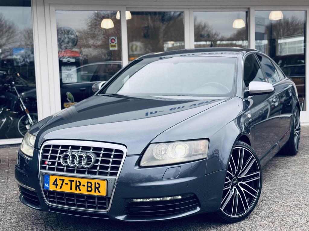 Audi S6 5.2 FSI V10 435pk Automaat QUATTRO, S6 Pro Line,Lede, Auto's, Automaat, 435 pk, Zwart, Blauw