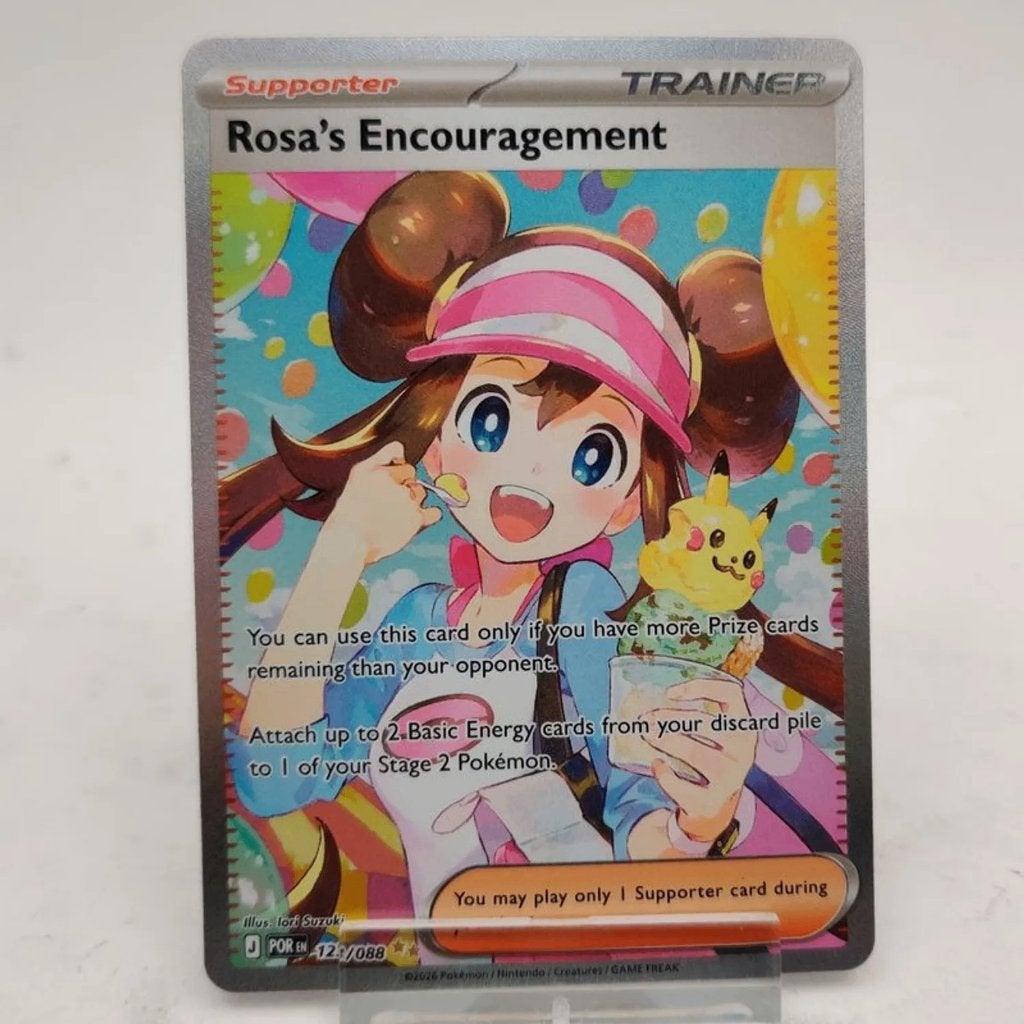 Pokemon Rosa's Encouragement (POR 123) nu voor €49.99, Ophalen, Zo goed als nieuw