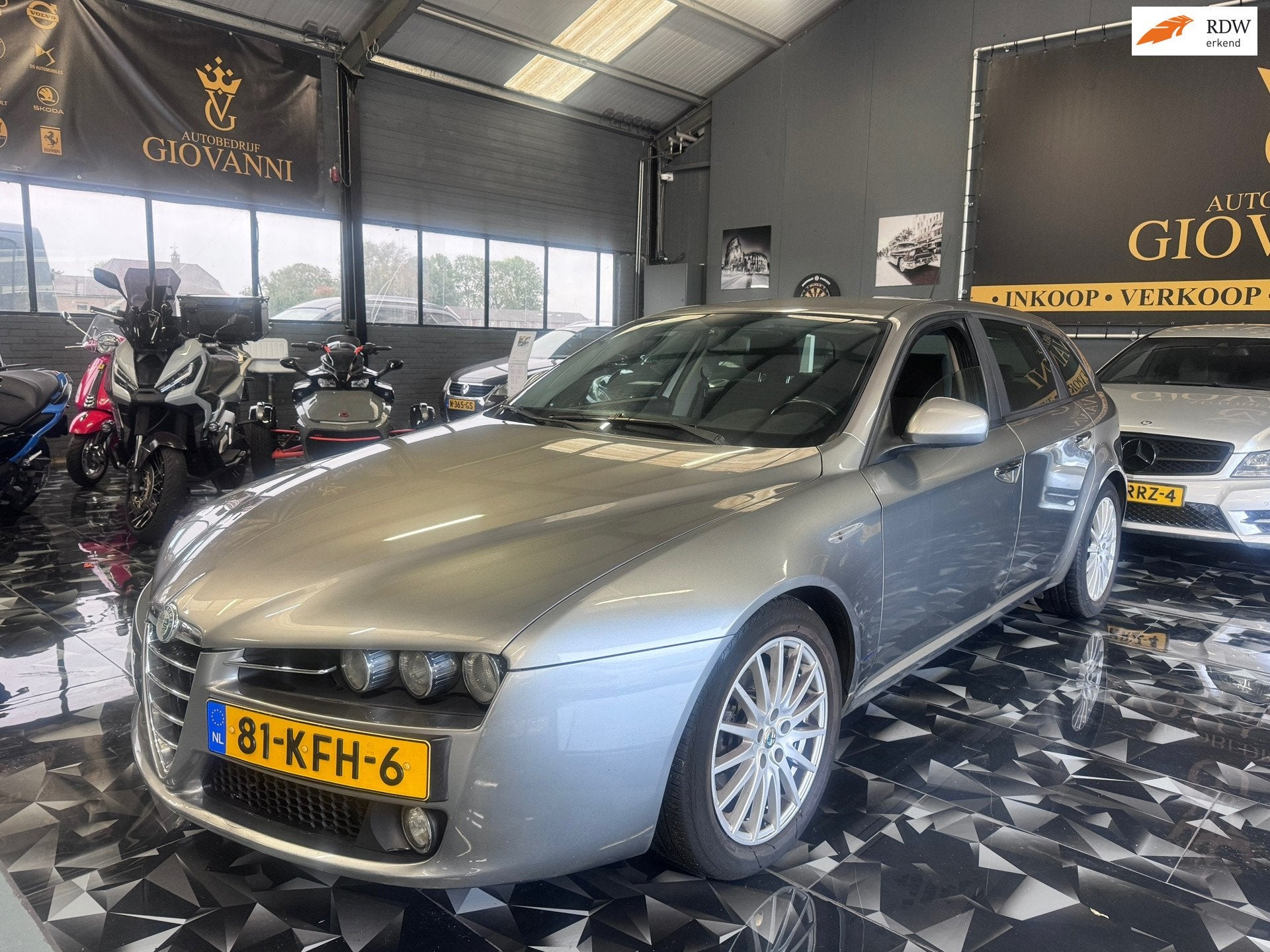 Alfa Romeo 159 Sportwagon 1.9 JTD Q-Tronic Distinctive, Auto's, Euro 5, Gebruikt, 150 pk, Diesel