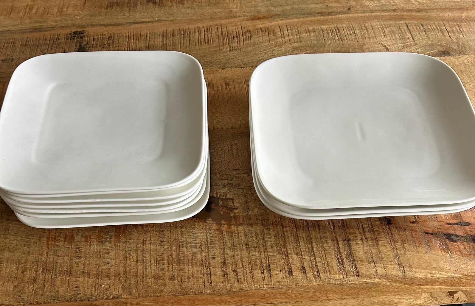 7 ontbijt borjes en 3 diner borden, Huis en Inrichting, Keuken | Servies, Ophalen, Steen, Overige merken, Zo goed als nieuw