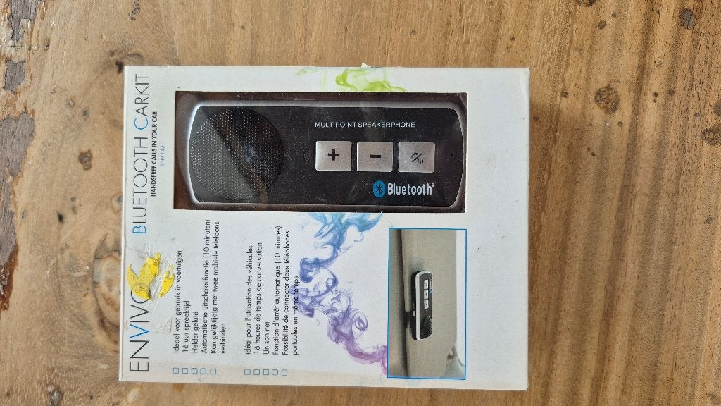 Envivo Bluetooth Carkit, Ophalen of Verzenden, Nieuw
