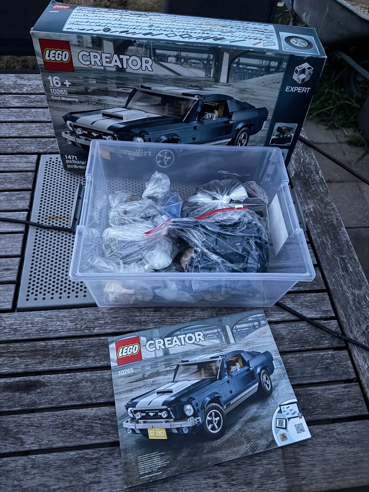 LEGO Creator Expert 10265 Ford Mustang - Zo goed als nieuw, Compleet, Lego, Ophalen of Verzenden, Zo goed als nieuw
