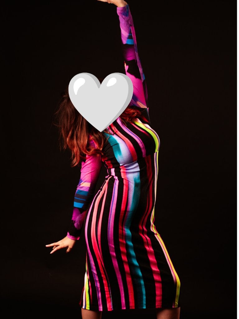 Pencil dress / etui jurk van Desigual multi-coloured, Kleding | Dames, Jurken, Maat 42/44 (L), Desigual, Gedragen, Onder de knie