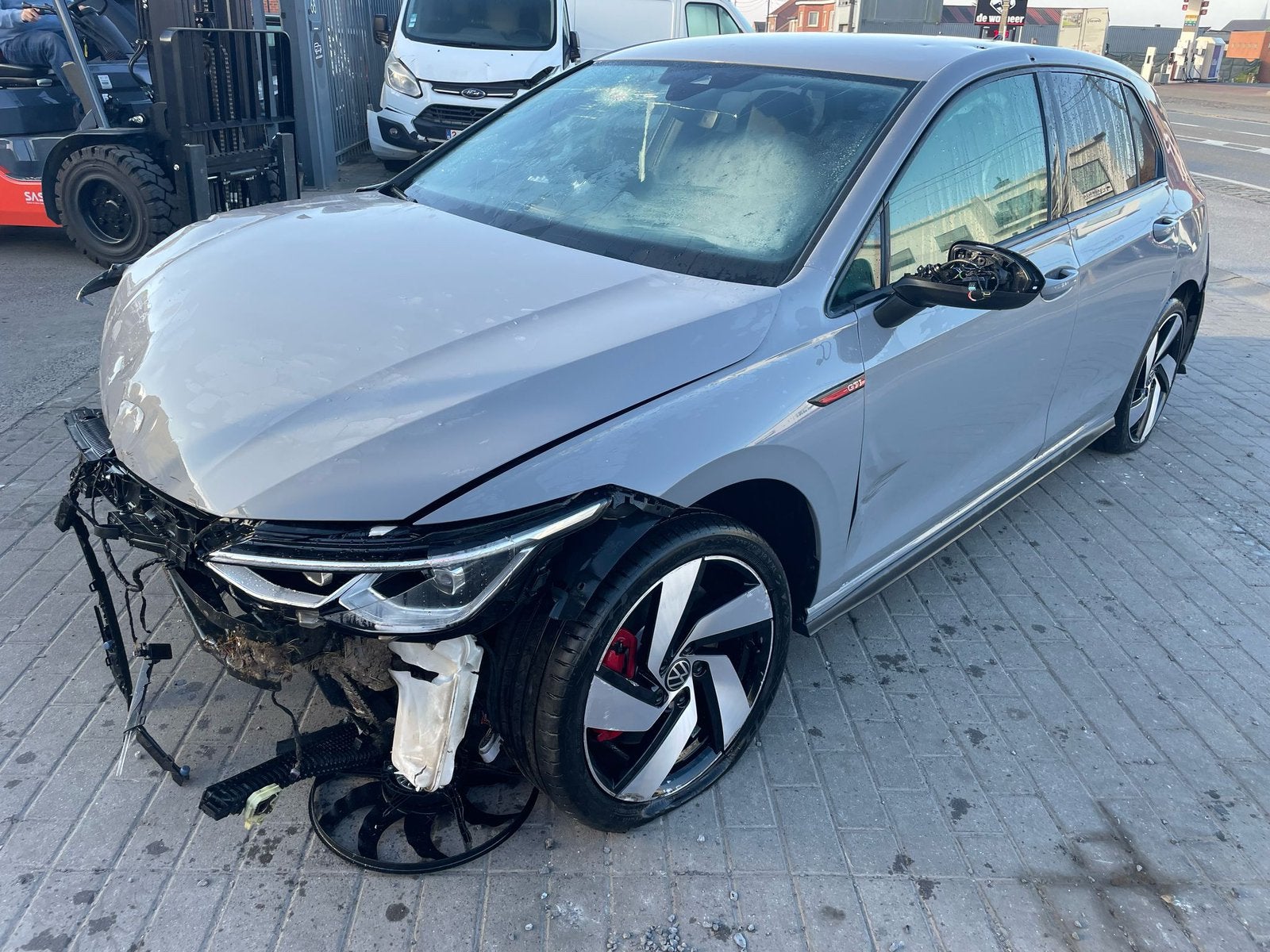 Golf GTI bwj 2020, Ophalen of Verzenden, Zilver of Grijs, Benzine