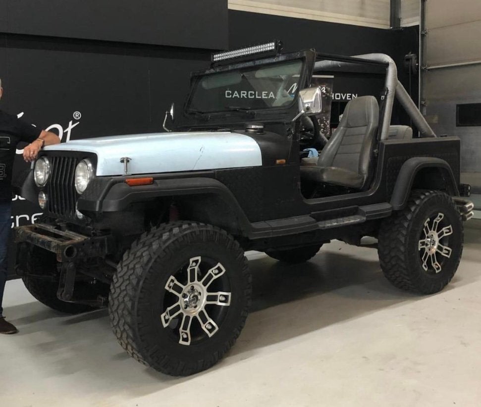 ‼️JEEP WRANGLER YJ 2.5 4WD ZWART HARDTOP ‼️
