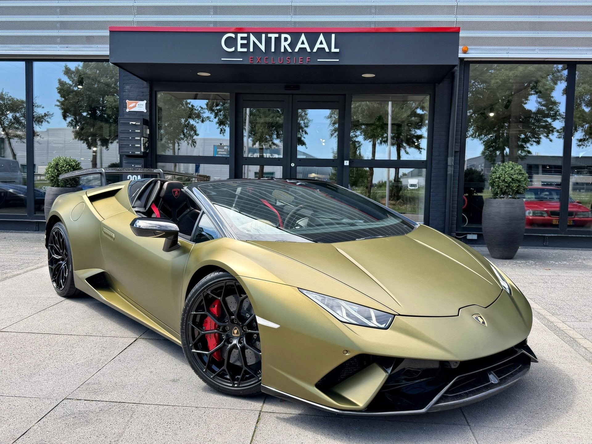 Lamborghini Huracán 5.2 V10 Performante Spyder Lift|Sport-S, Auto's, Lamborghini, Automaat, Startonderbreker, Gebruikt, 5204 cc