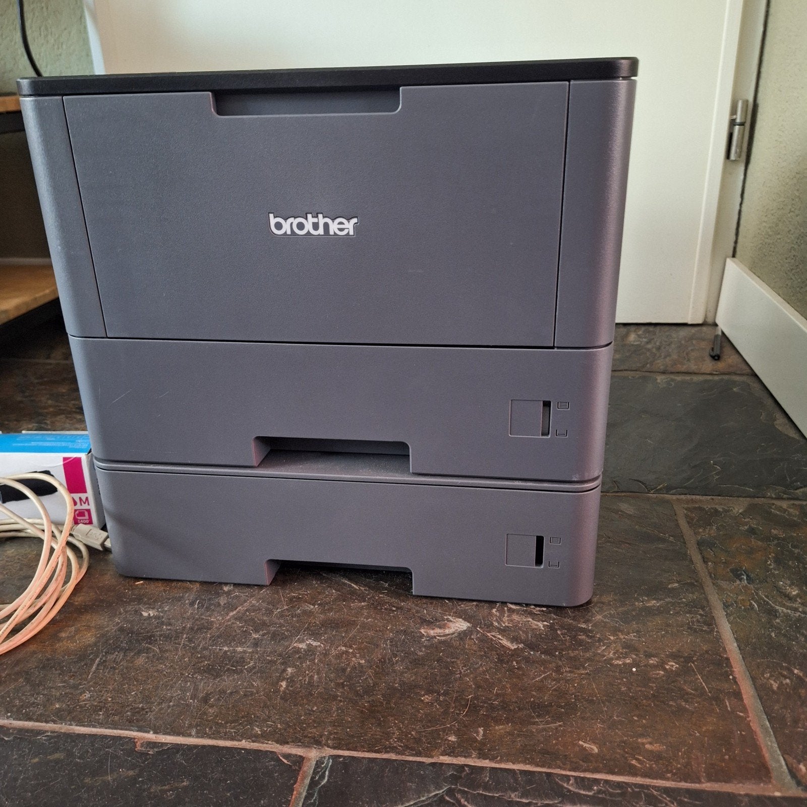 Brother HL-L6300DW Laserprinter - Zo goed als nieuw, Zwart-en-wit printen, Printer, Draadloos, Ophalen of Verzenden