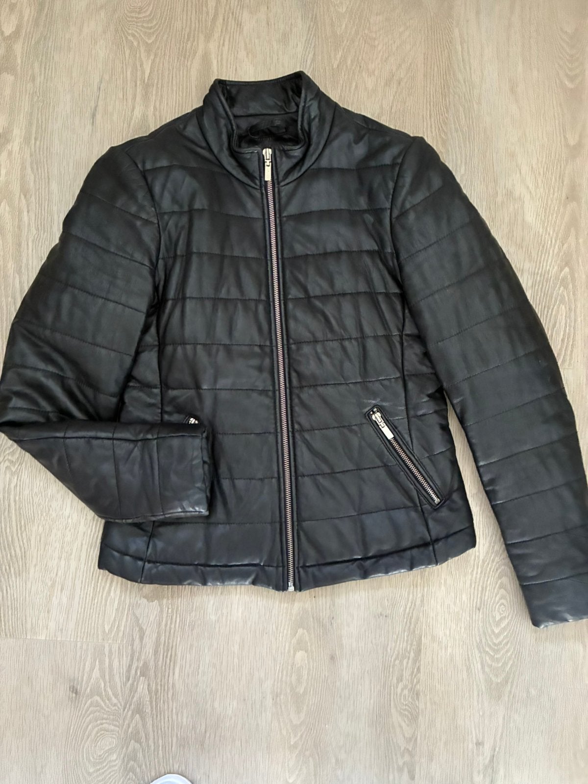 Arma lederen jas, Kleding | Dames, Verzenden, Zo goed als nieuw, Maat 36 (S), Zwart