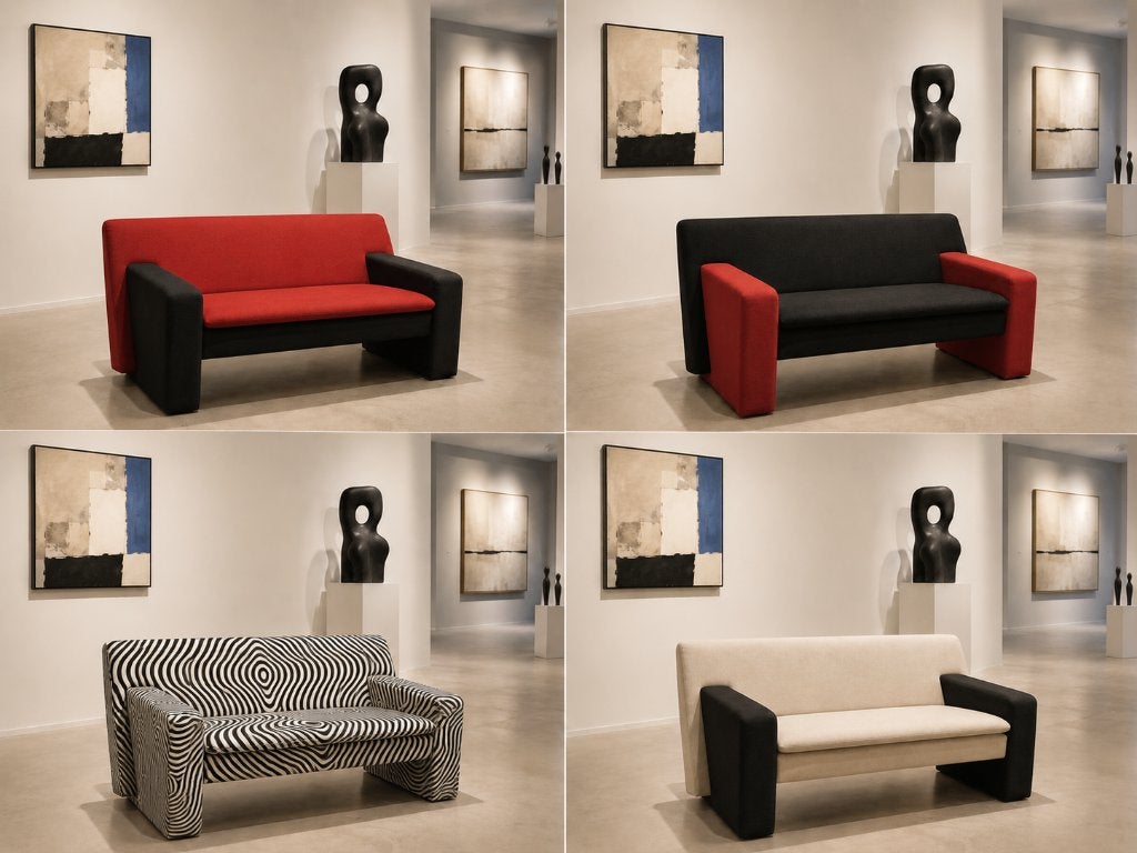 Peter van der Ham Sandwich Bank  voor Artifort, Huis en Inrichting, Ophalen, Gebruikt, 150 tot 200 cm, 75 tot 100 cm
