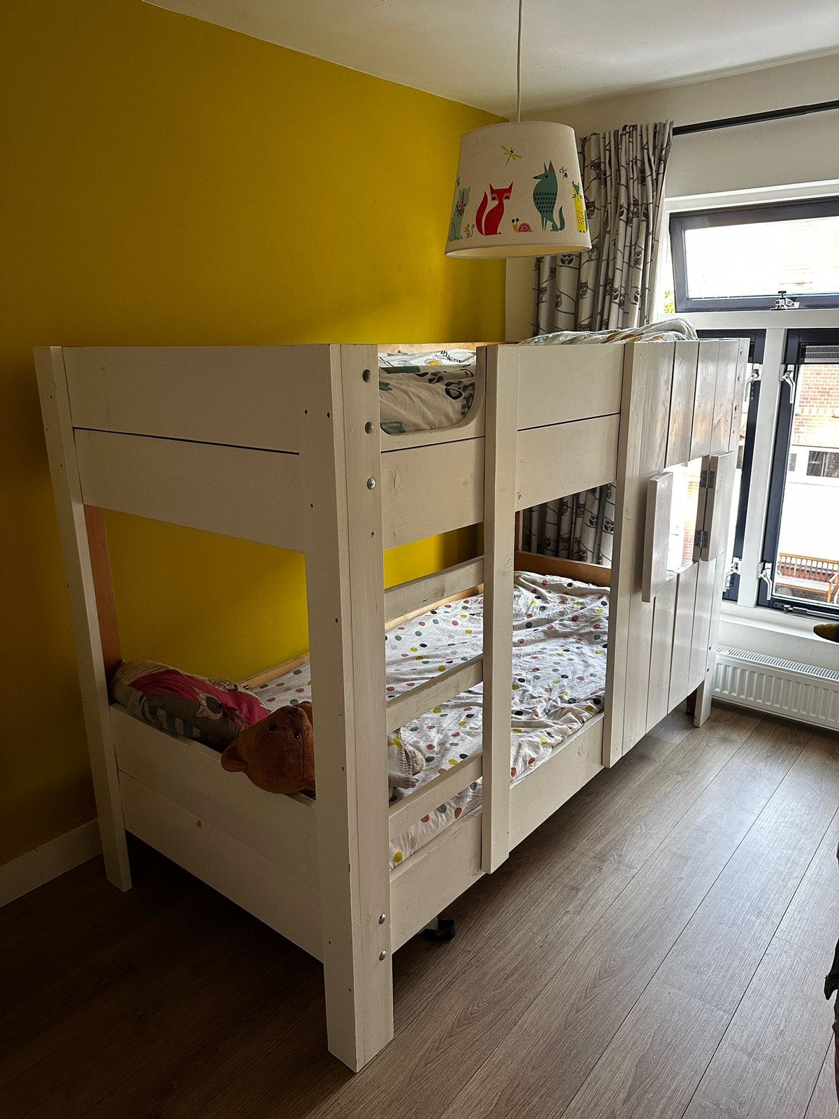Robuust, knus stapelbed, Ophalen, Gebruikt, Stapelbed