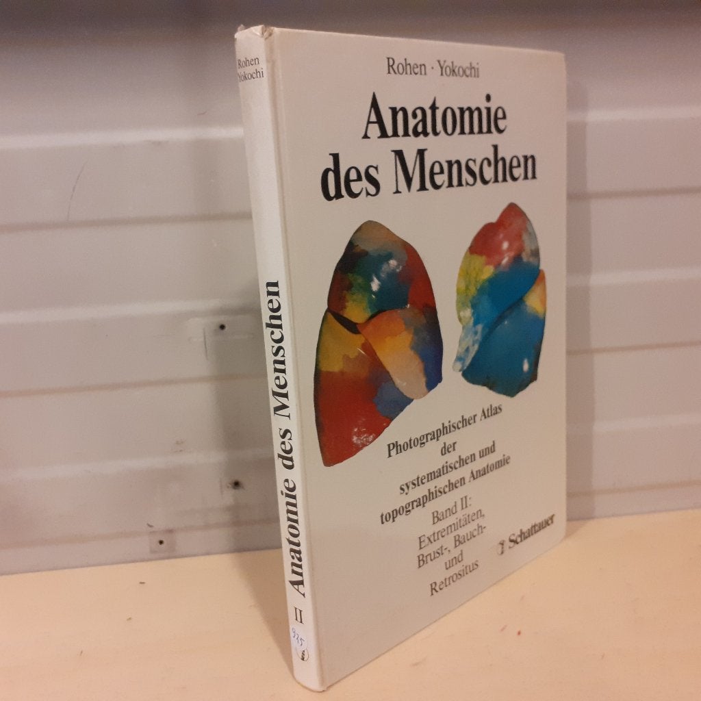 Nr. 925 Anatomie des Menschen. Rohen Yokochi. Photographisch, Boeken, Ophalen of Verzenden, Gelezen