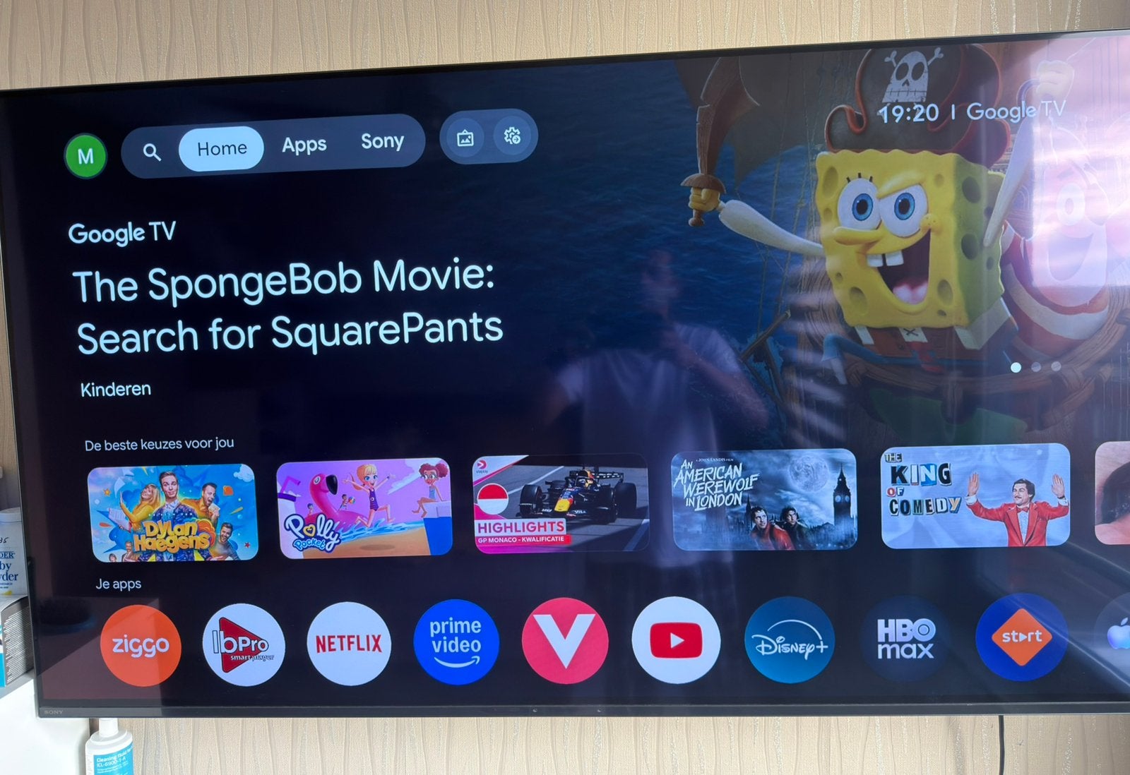Sony Bravia XR-55A83K, Ophalen, Zo goed als nieuw, 4k (UHD), Smart TV