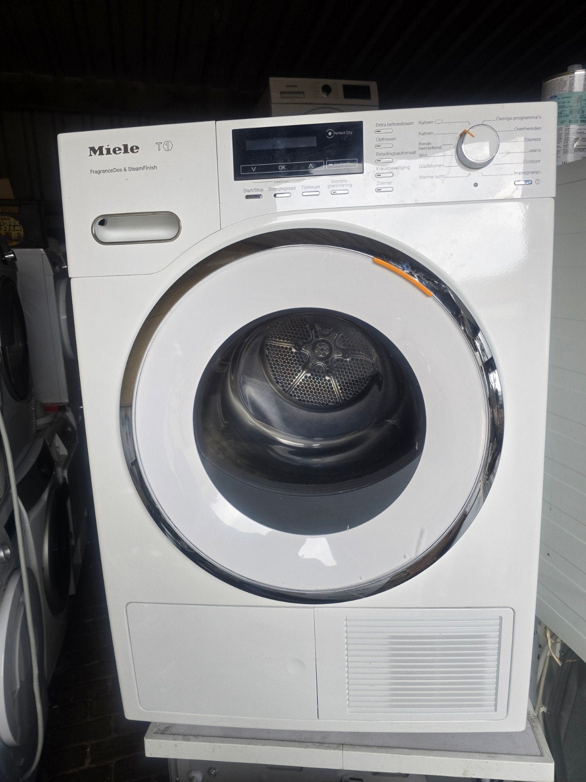 Miele TMG640 WP T1 Warmtepompdroger  8 kilo A++, Witgoed en Apparatuur, Wasdrogers, 8 tot 10 kg, Ophalen of Verzenden, Zo goed als nieuw