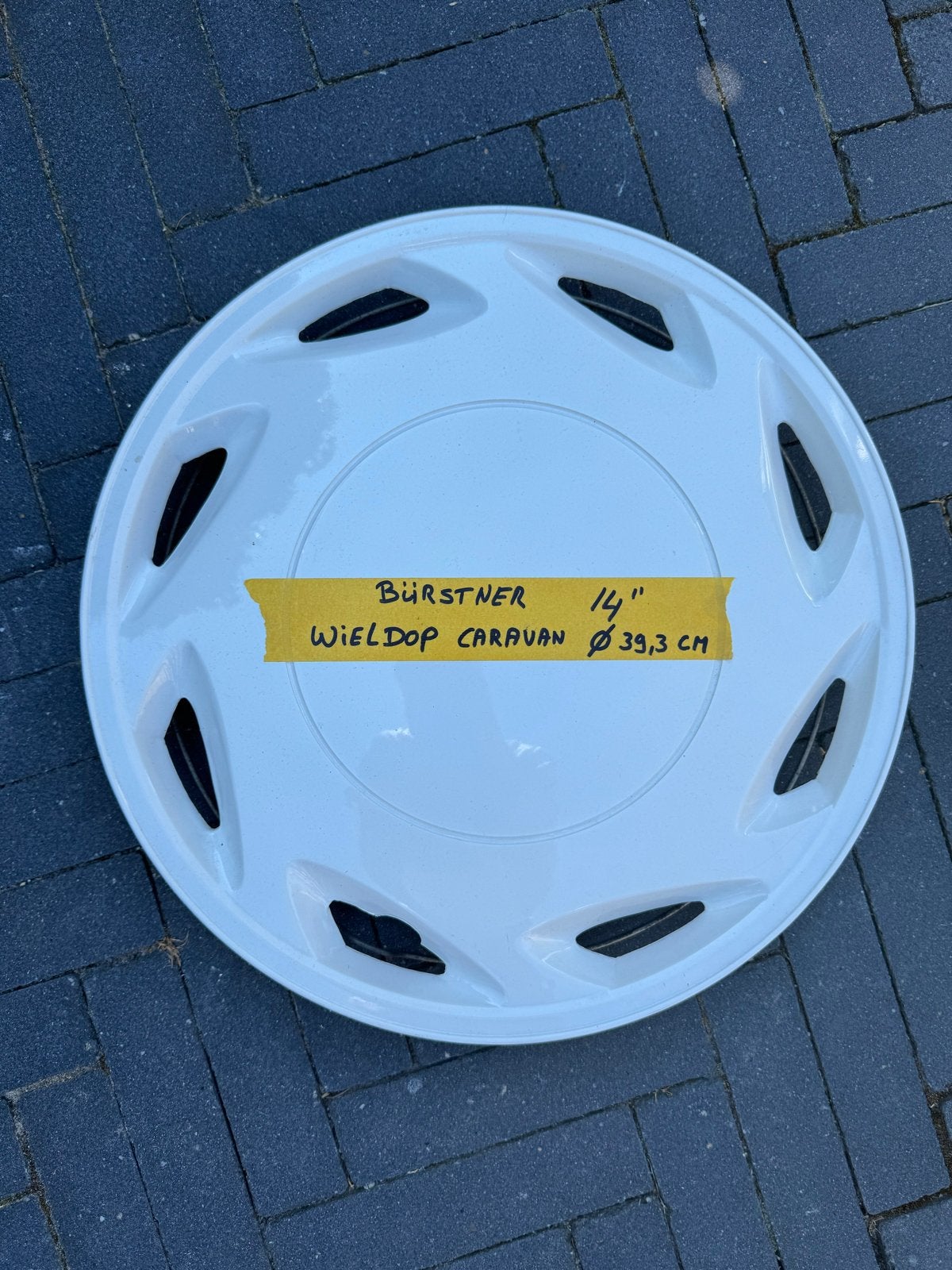 Bürstner wieldop caravan 14 inch (39,3 cm), Ophalen of Verzenden, Gebruikt
