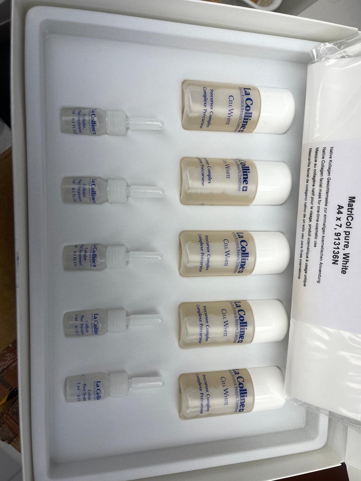 La Colline Cell White Regenerating Collagen Mask, Verzenden, Nieuw, Gehele gezicht, Verzorging