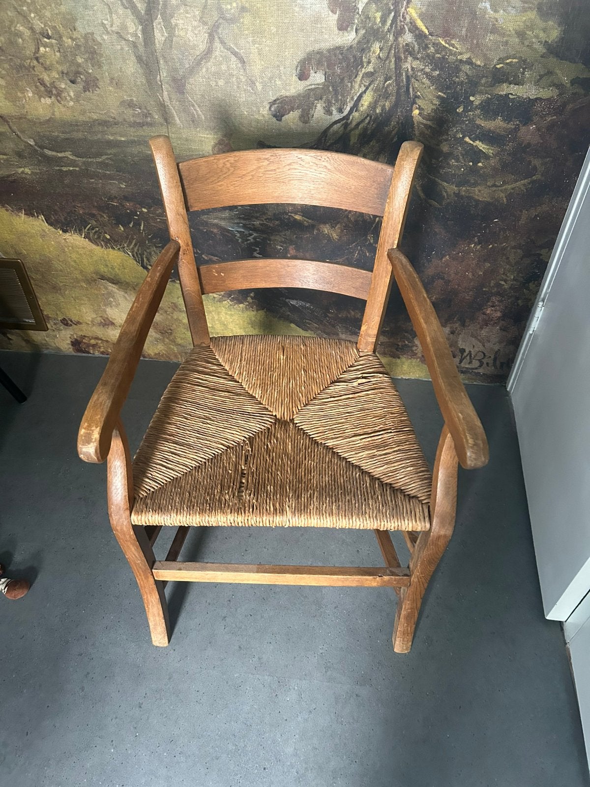 Vintage stoel gratis, Ophalen, Gebruikt, Eén