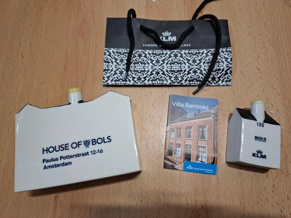 KLM huisjes  meteen house of BOLS, Ophalen of Verzenden, Nieuw, 81 t/m 91, Gevuld