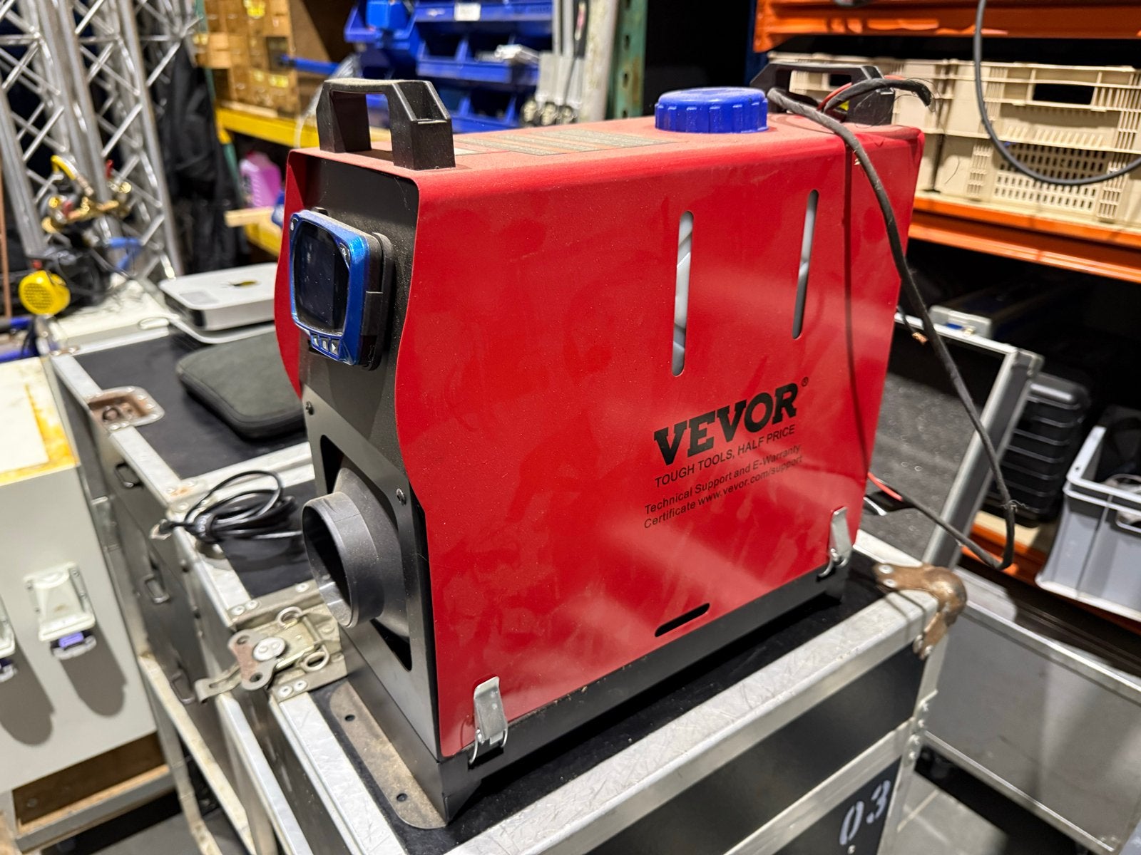 Vevor Diesel Heater 8KW 12V - Draagbare Verwarming, 30 tot 80 cm, Kachel, Minder dan 60 cm, Ophalen of Verzenden