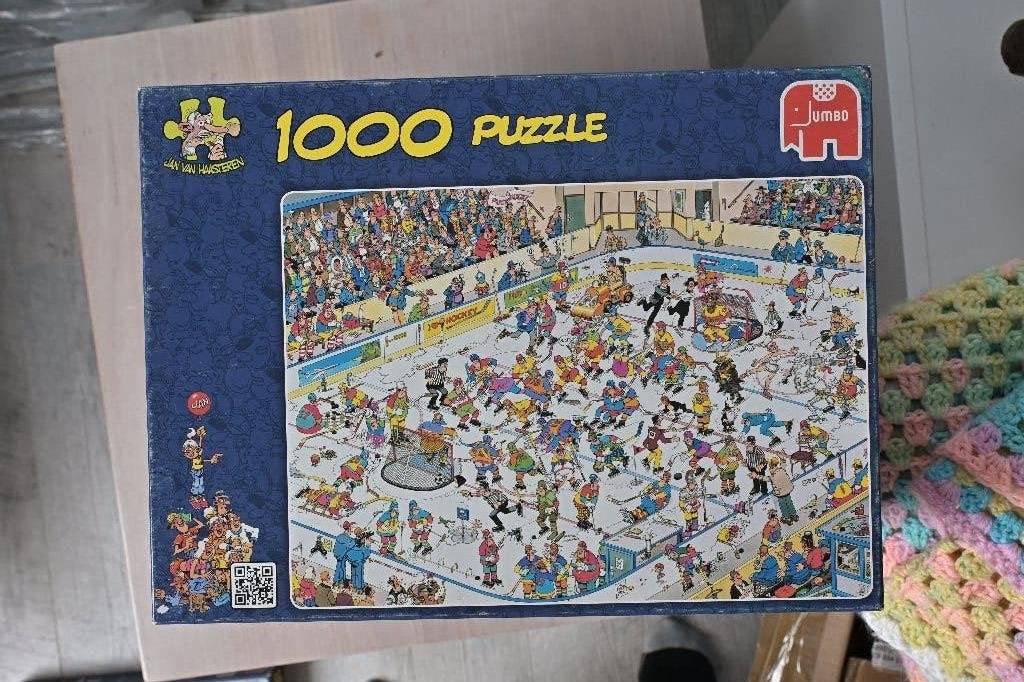 Jan van Haasteren puzzels - 1000 stukjes, Ophalen, 500 t/m 1500 stukjes, Zo goed als nieuw