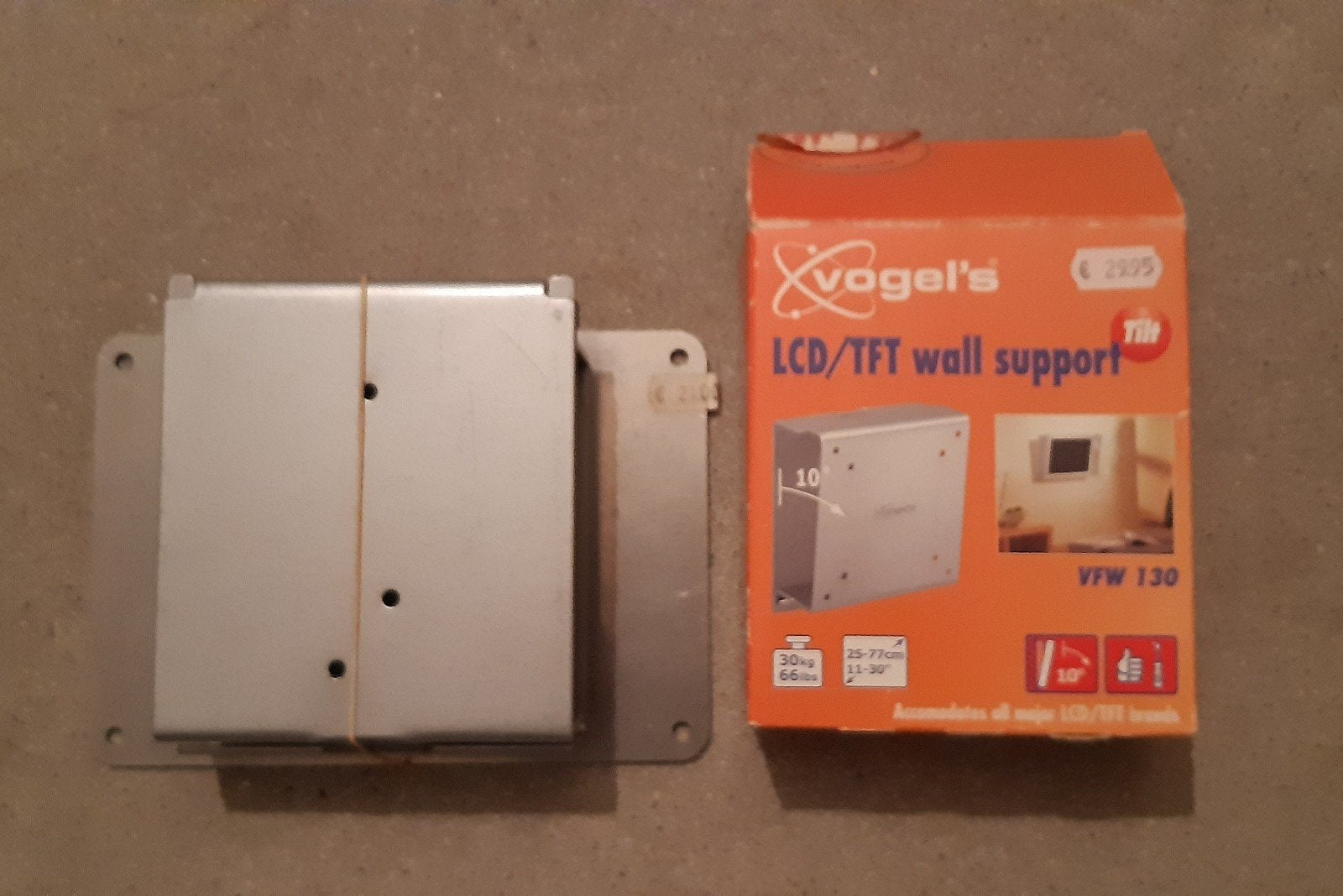 Vogel's VFW 130 LCD/TFT Muurbeugel - Zilver, Ophalen, Nieuw