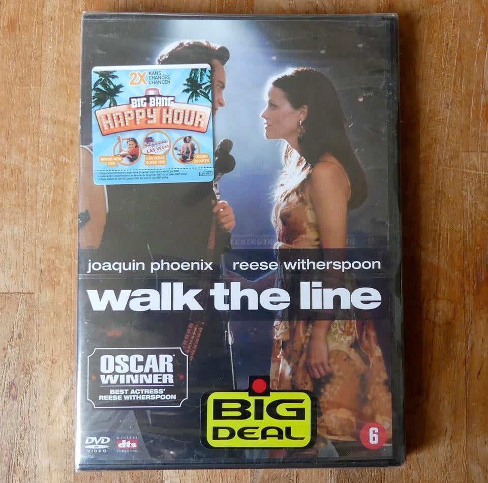 DVD Walk the Line Johnny Cash June Carter Joaquin Phoenix, Vanaf 6 jaar, Ophalen of Verzenden, Nieuw in verpakking