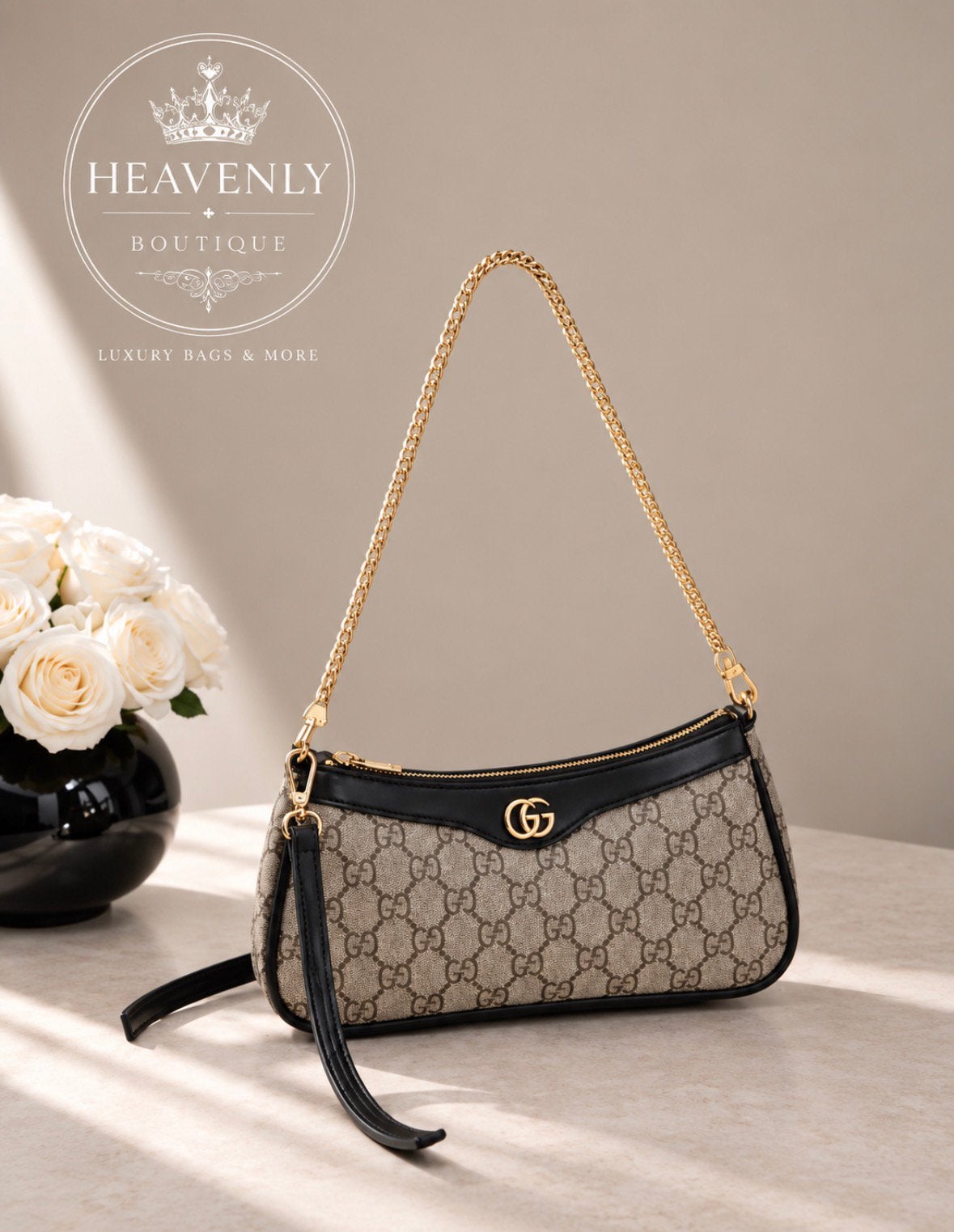 Gucci tas, Ophalen of Verzenden, Nieuw, Zwart, Overige typen