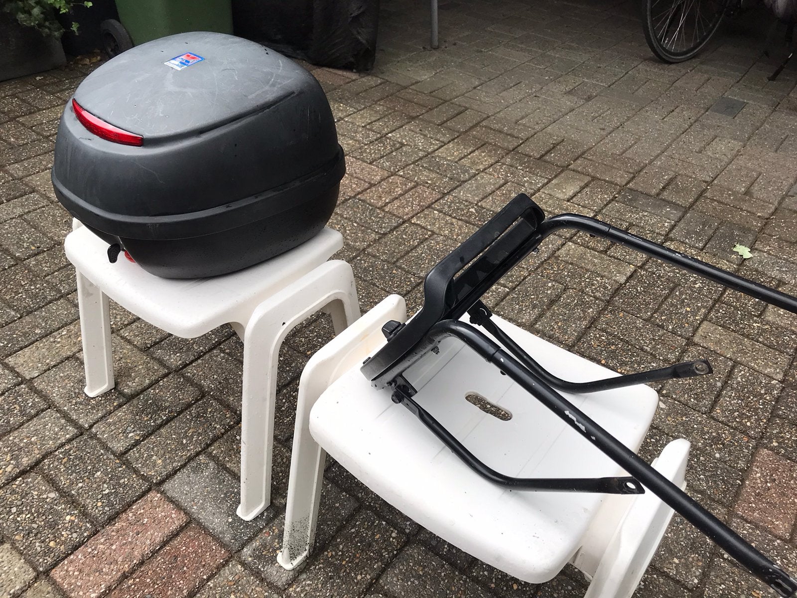 Topkoffer,, Ophalen, Gebruikt