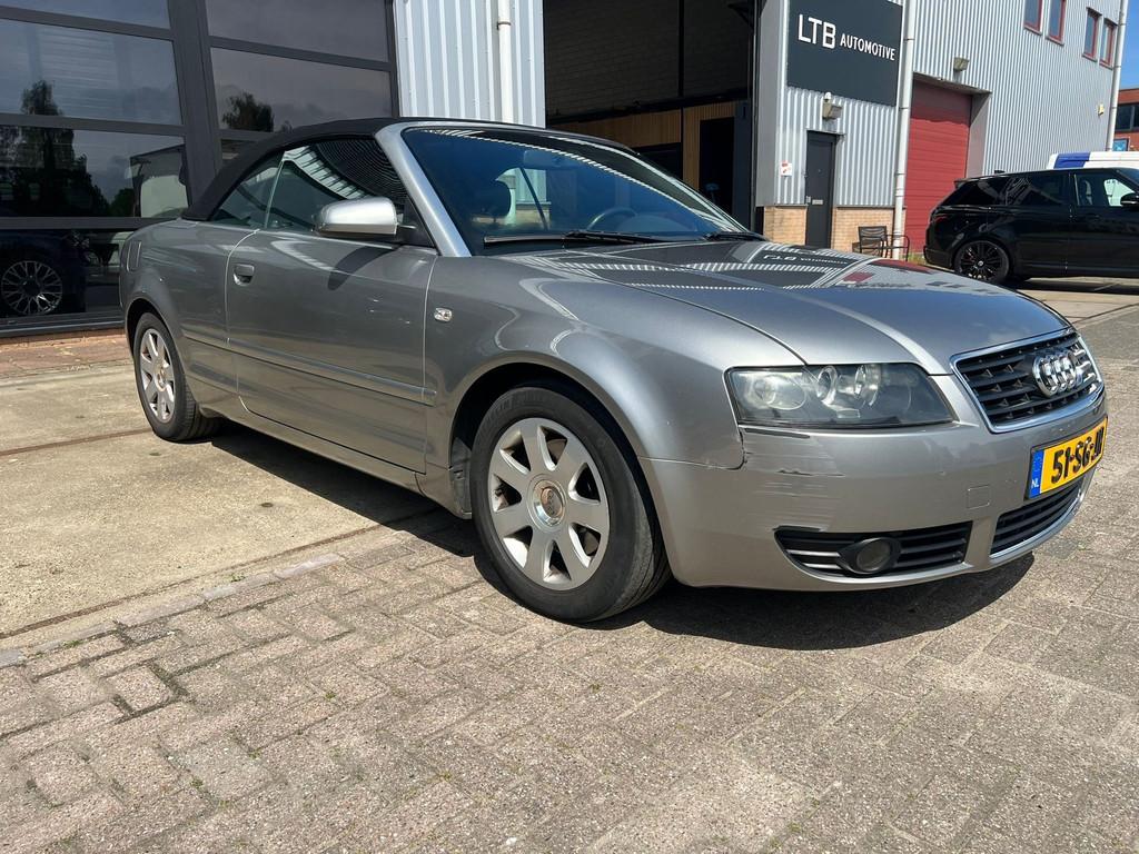 Audi A4 Cabriolet 1.8 Turbo Pro Line !Export/Handel!, Auto's, Audi, Zwart, 4 cilinders, Cabriolet, 4 stoelen